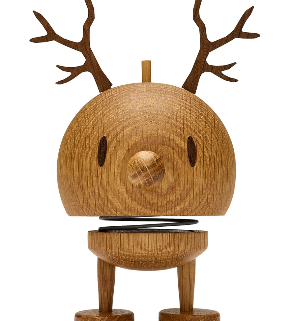 Julepynt*Hoptimist Reindeer Bumble - Medium - 14 cm - Oak