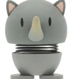 Pyntefigurer|Dekoration*Hoptimist Soft Rhino - 7,6 cm - Grå