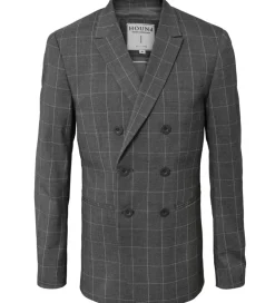 Jakkesæt Og Blazers*Hound Blazer - Gråmeleret m. Tern