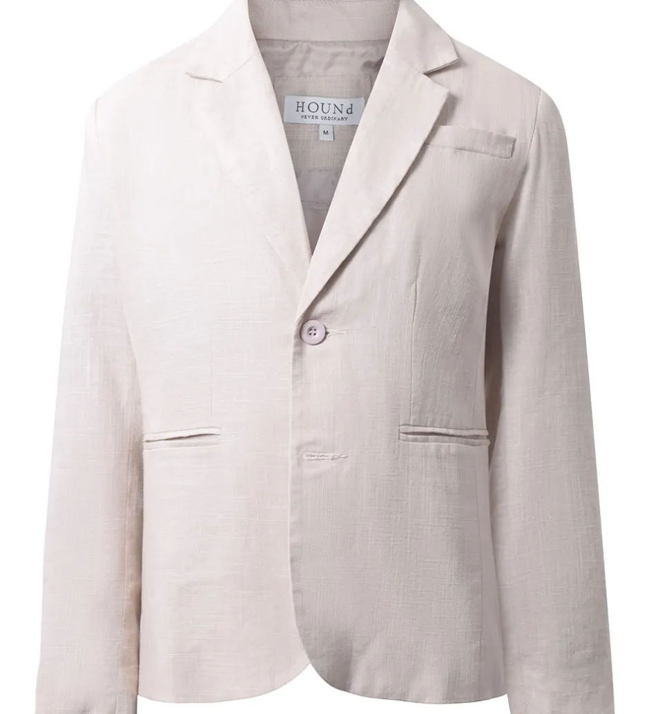 Konfirmationstøj|Jakkesæt Og Blazers*Hound Blazer - Hør - Beige