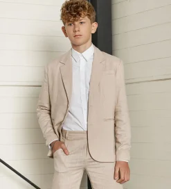 Konfirmationstøj|Jakkesæt Og Blazers*Hound Blazer - Hør - Beige