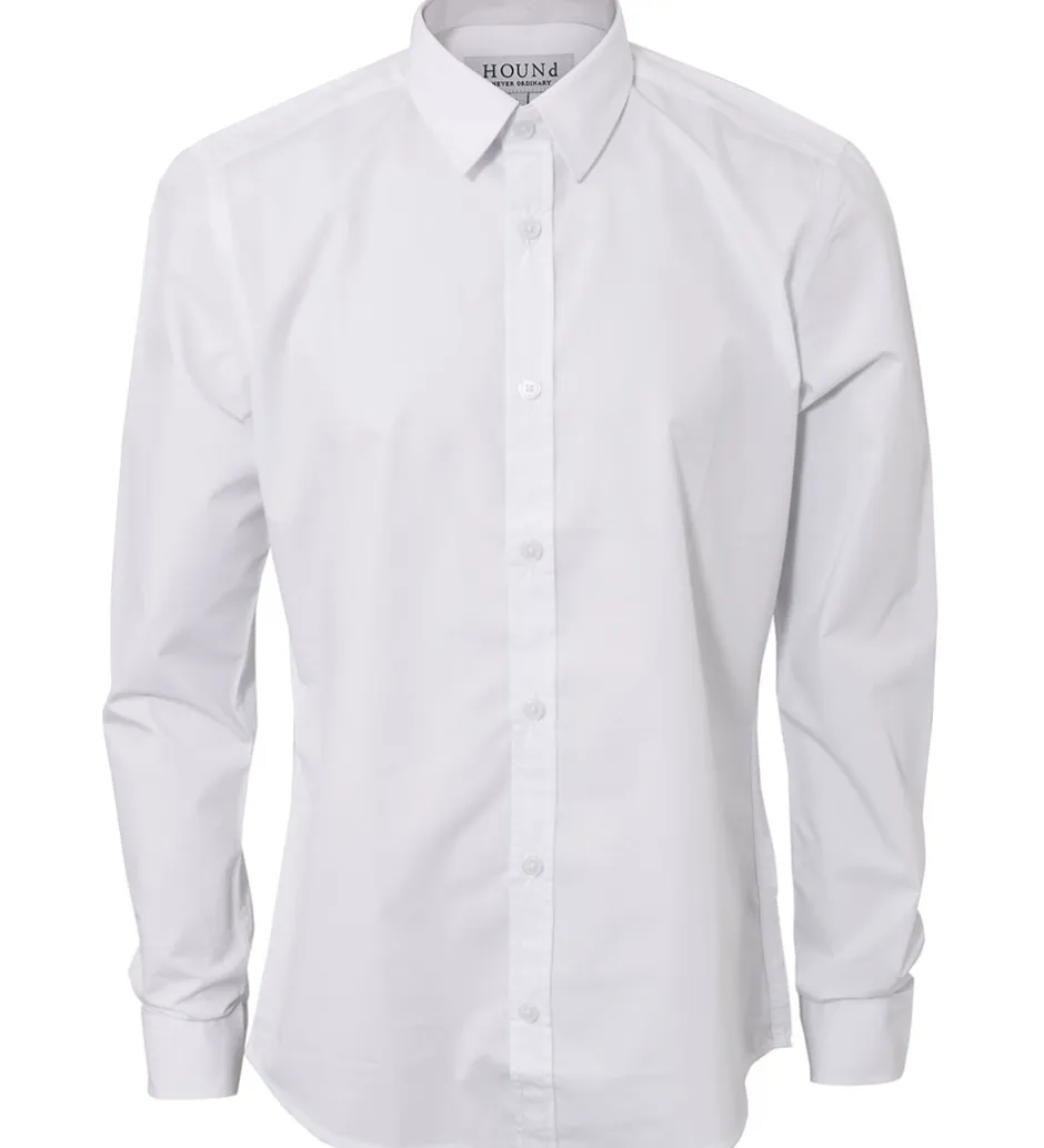 Konfirmationstøj*Hound Skjorte - Basic - White