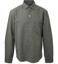 Konfirmationstøj*Hound Skjorte - Linen Blend - Army