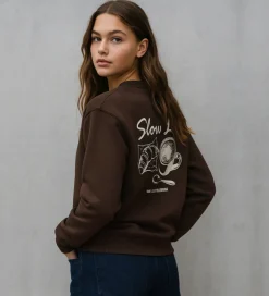 Sweatshirts|Bluser*Hound Sweatshirt - HdSofia - Dark Brown