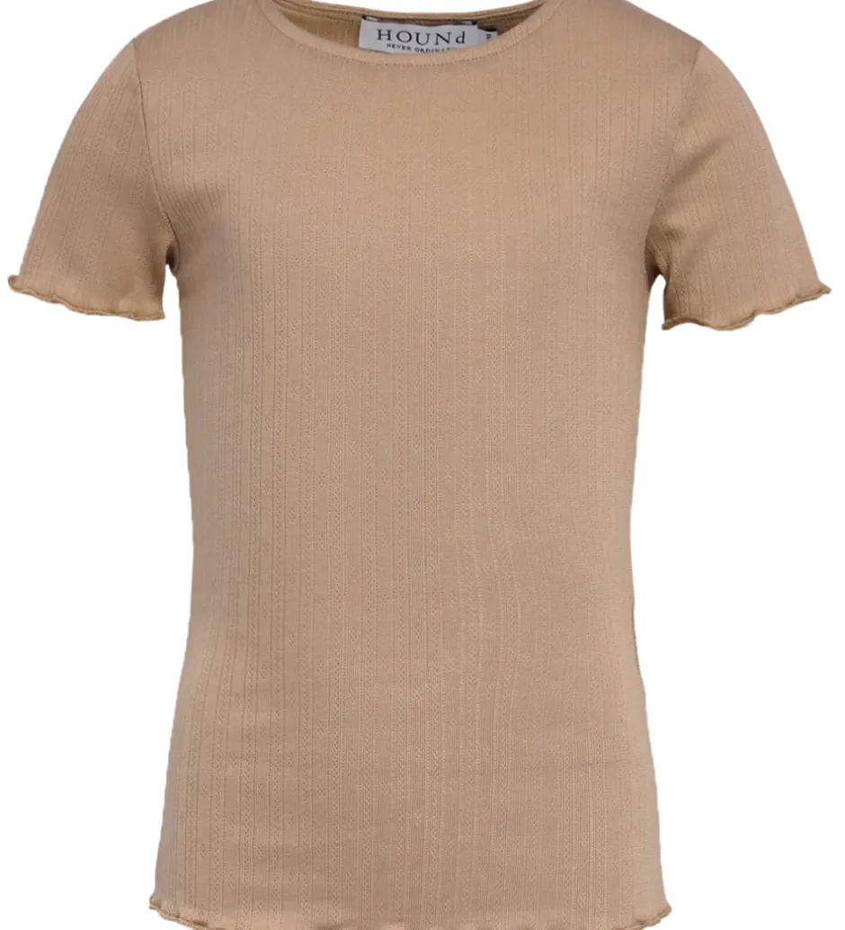 Børn Hound T-Shirt - HdEmily - Sand