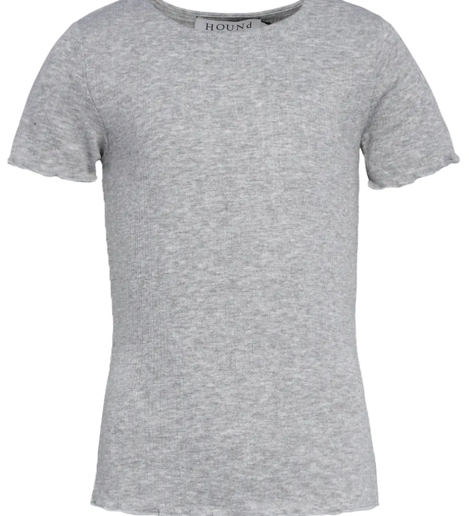 T-Shirts*Hound T-shirt - Rib - HdEmily - Grey melangé