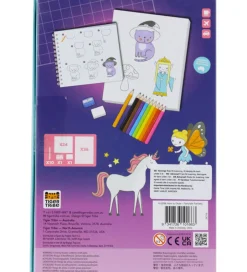 Skriveredskaber|Skole*Tiger Tribe How to Draw Tegnesæt - Lær At Tegne - Fairytale Fantasy