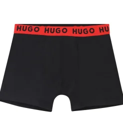 Undertøj*HUGO Boxershorts - 2-pak - Sort/Armygrøn