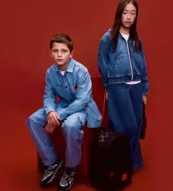 Børn HUGO Skjorte - Denim - Stone Wash