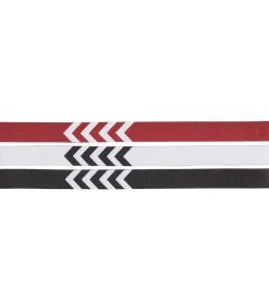 Hummel Teamsport Hummel Hårbånd - 3-pak - Hvid/Sort/Rød