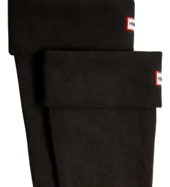Strømper|Basis*Hunter Fleece Støvlestrømper - Lang - Black
