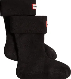 Strømper|Basis*Hunter Fleece Støvlestrømper - Kids - Black