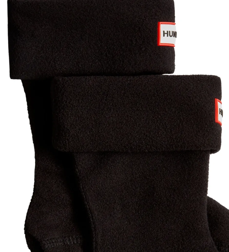 Strømper|Basis*Hunter Fleece Støvlestrømper - Kids - Black