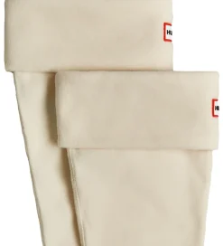 Børn Hunter Fleece Støvlestrømper - Lang - White