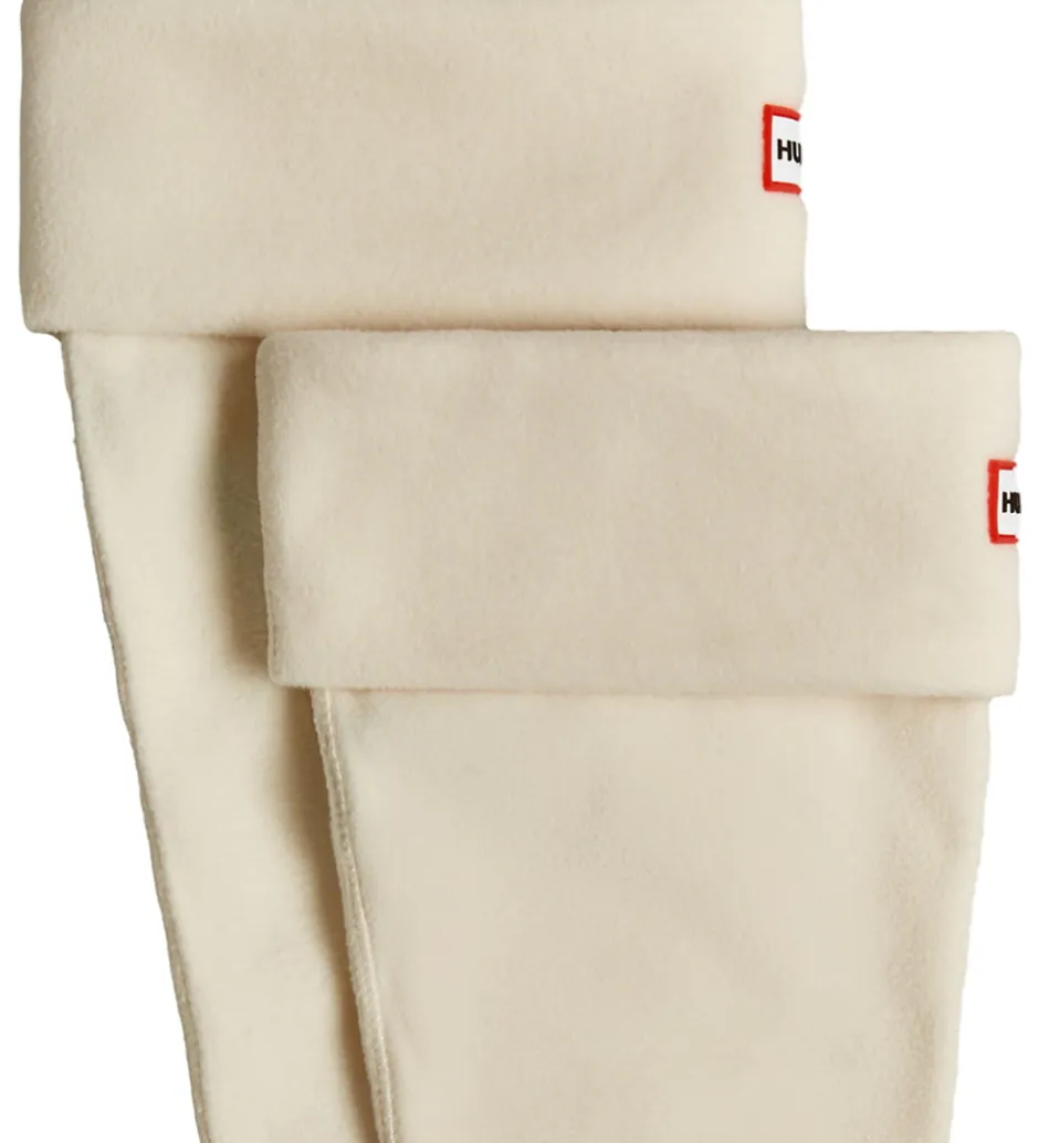 Børn Hunter Fleece Støvlestrømper - Lang - White