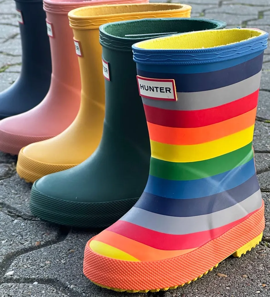 Hunter Gummistøvler - Kids First Rainbow - Multi