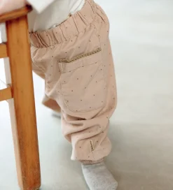 Bukser Og Jeans|Pigetøj*Hust and Claire Fløjlsbukser - HCTrine - Rugby Tan