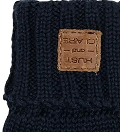 Børn Hust and Claire Handsker - Uld - Strik - HCFesto - More Navy