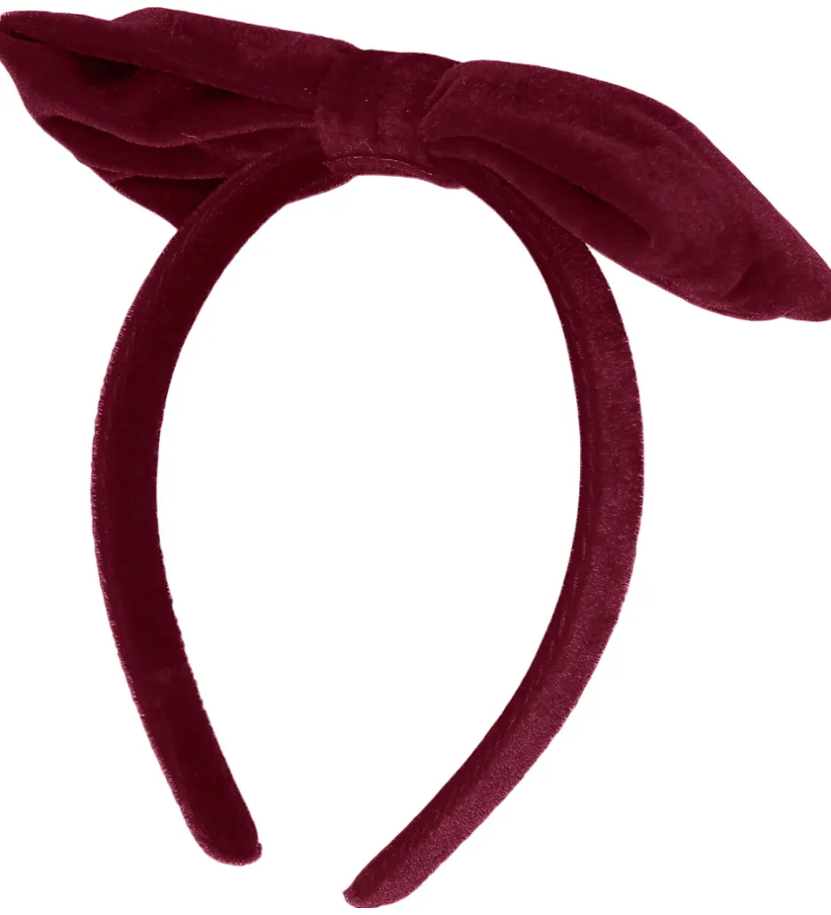 Hårpynt|Hårbøjler*Hust and Claire Hårbøjle - HCFannie - Teaberry m. Sløjfe