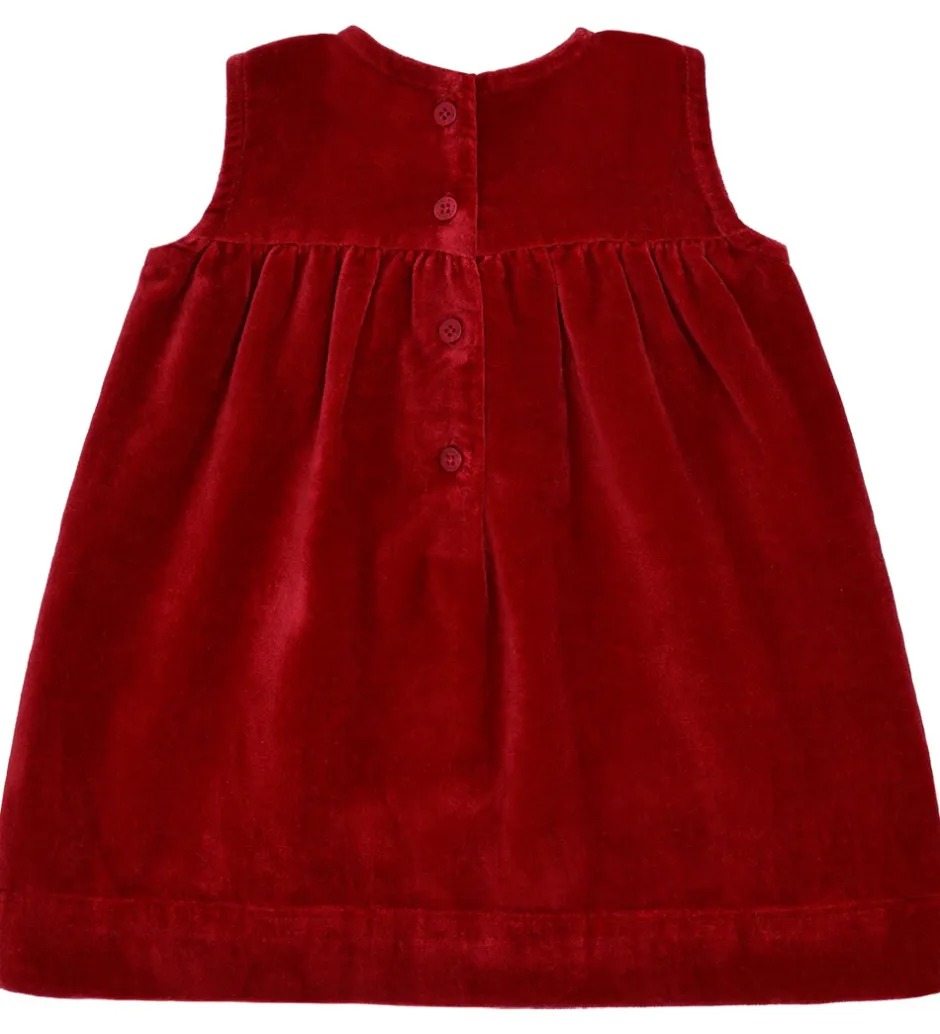 Kjoler*Hust and Claire Kjole - Velour - HCKatinka - Molskin - Teaberry