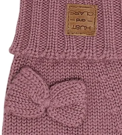Handsker Og Luffer*Hust and Claire Luffer - Uld - Strik - HCFlorine - Pale Mauve