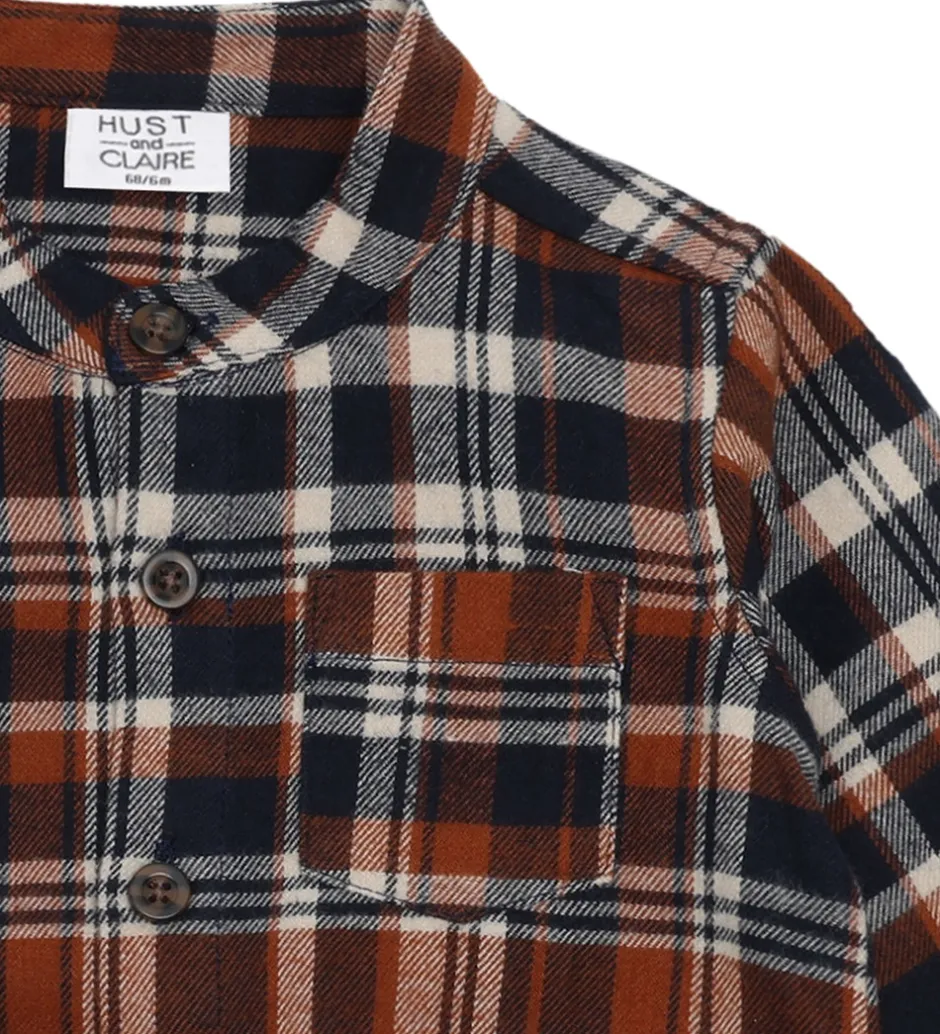 Skjorter*Hust and Claire Skjortebody - HCBertil - More Navy m. Tern