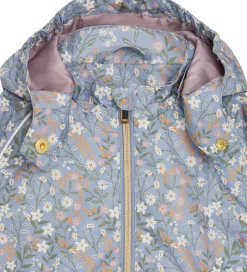 Sommerjakker*Hust and Claire Sommerjakke - HCObia - Blue Flint m. Blomster