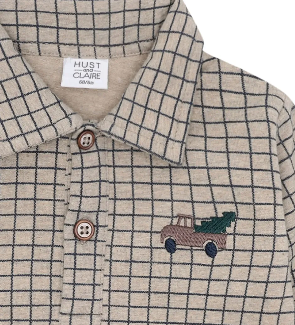 Sweatshirts*Hust and Claire Sweatshirt - HCSofus - Biscuit m. Tern
