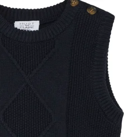 Veste*Hust and Claire Vest - Strik - Perrie - Navy