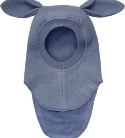 Børn Huttelihut Elefanthue - Uld - 2-lags - Folkstone Gray m. Ører