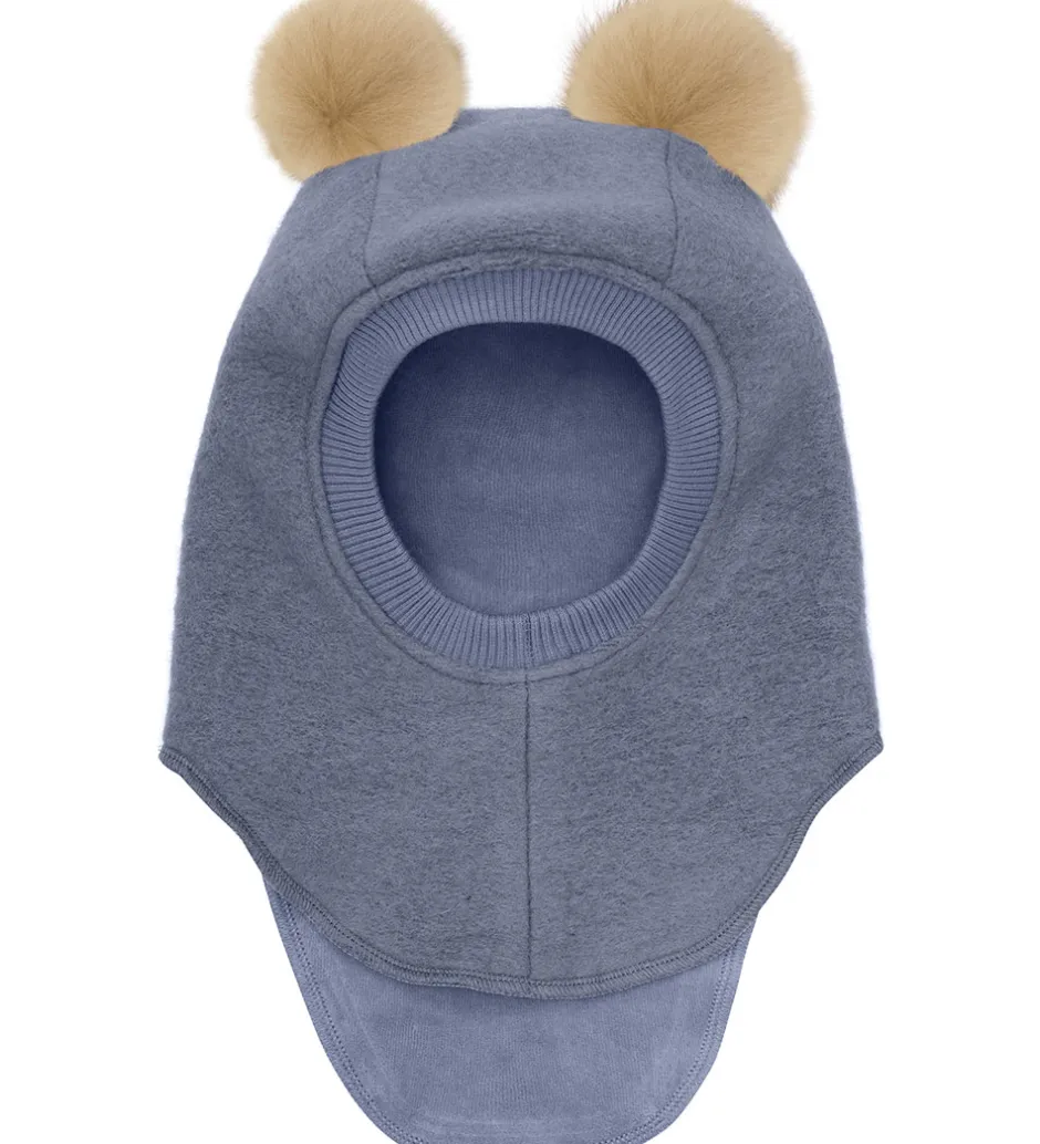 Elefanthuer*Huttelihut Elefanthue - Uld - 2-lags - Folkstone Gray m. Kvaste