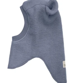 Børn Huttelihut Elefanthue - Uld - 2-lags - Folkstone Gray m. Ører