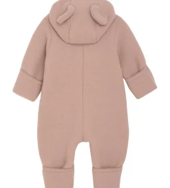 Køredragter*Huttelihut Køredragt - Uldfleece - Mahogany Rose m. Ører