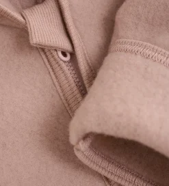 Køredragter*Huttelihut Køredragt - Uldfleece - Mahogany Rose m. Ører