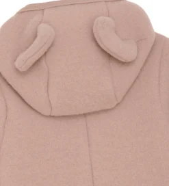 Køredragter*Huttelihut Køredragt - Uldfleece - Mahogany Rose m. Ører