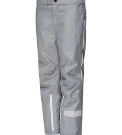 Børn ILDHU Skibukser - Norly - Light Grey m. Selvlysende Reflekser