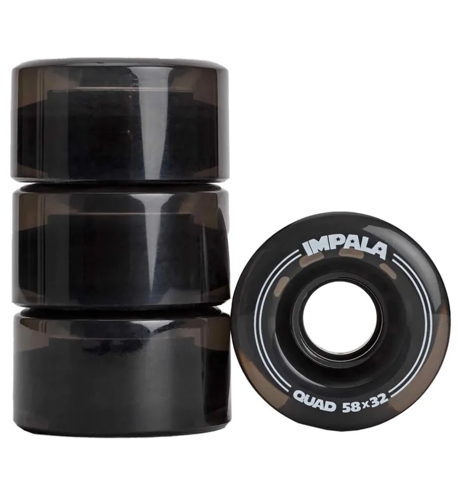 Impala Hjul - 4-pak - 58 mm - Sort