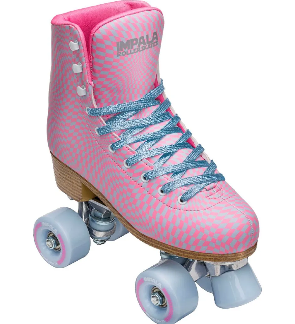 Rulleskøjter|Rulleskøjter*Impala Rulleskøjter - Quad Skate - Wavy Check
