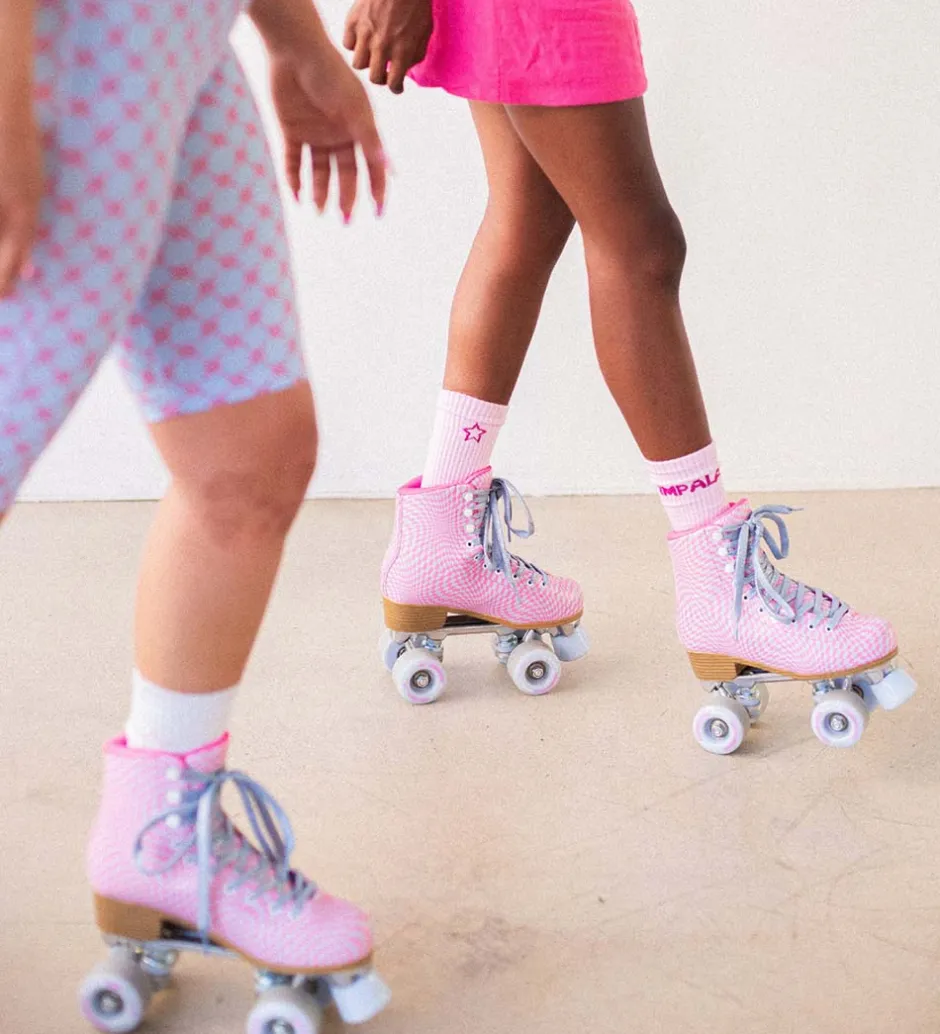 Rulleskøjter|Rulleskøjter*Impala Rulleskøjter - Quad Skate - Wavy Check