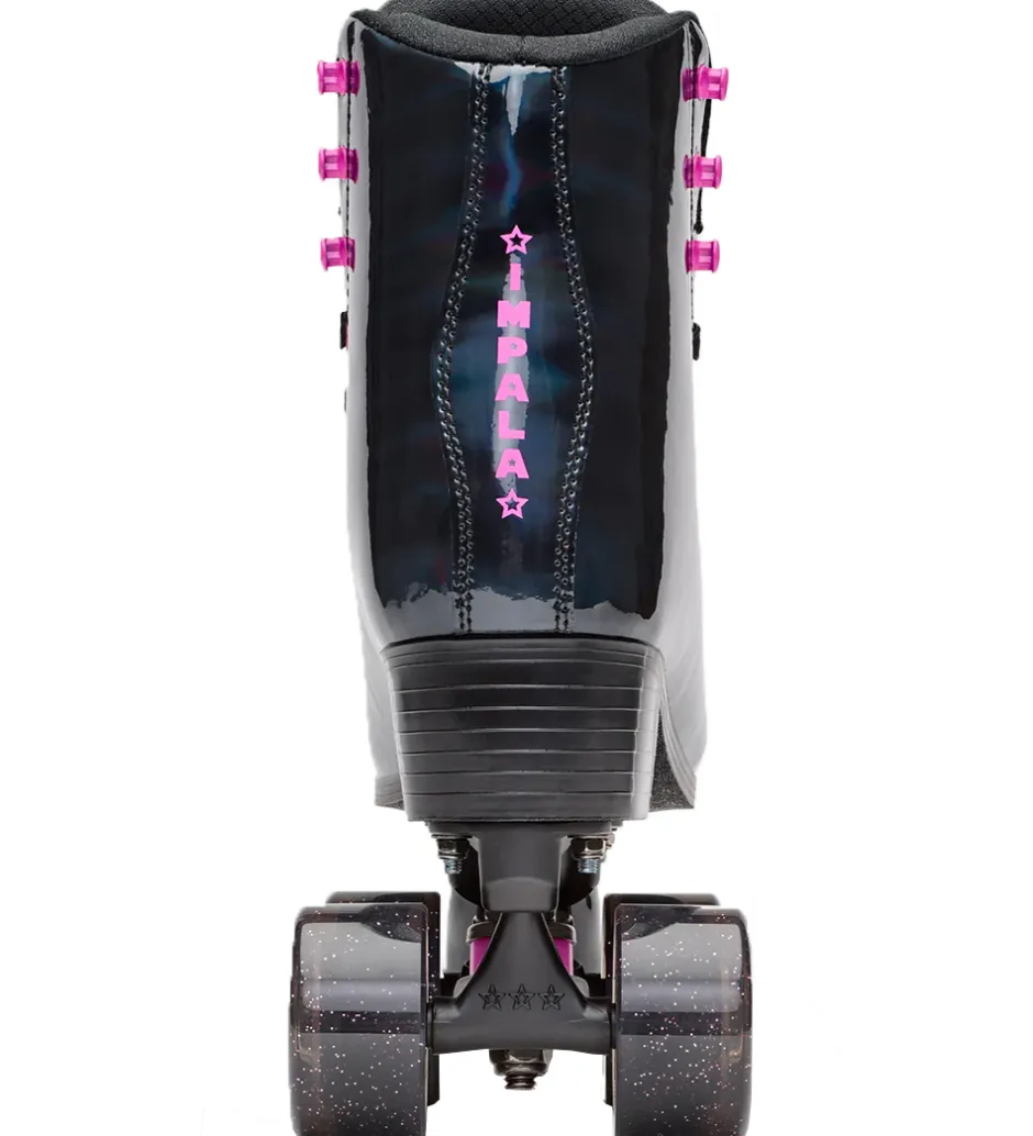 Impala Rulleskøjter - Quad Skate - Black Holographic