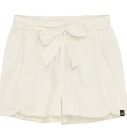 Børn Indian Blue Jeans Shorts - Cloud m. Broderi