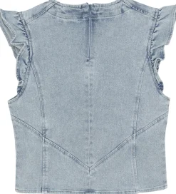 Toppe*Indian Blue Jeans Top - Light Denim Blue