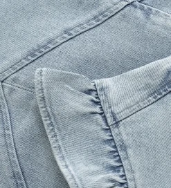 Toppe*Indian Blue Jeans Top - Light Denim Blue