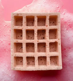 Vaskeklude|Pleje- Og Toiletartikler*Inuwet Badesvamp - Waffle