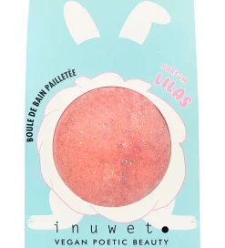Bath Bombs*Inuwet Bath Bomb m. Duft - Lilac - Pink m. Glimmer