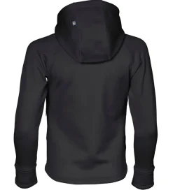 Softshell*ISBJÖRN OF SWEDEN Isbjörn Of Sweden Softshelljakke m. Fleece - Panda - Sort