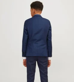 Børn Jack & Jones Blazer - JprSolaris - Noos - Medieval Blue