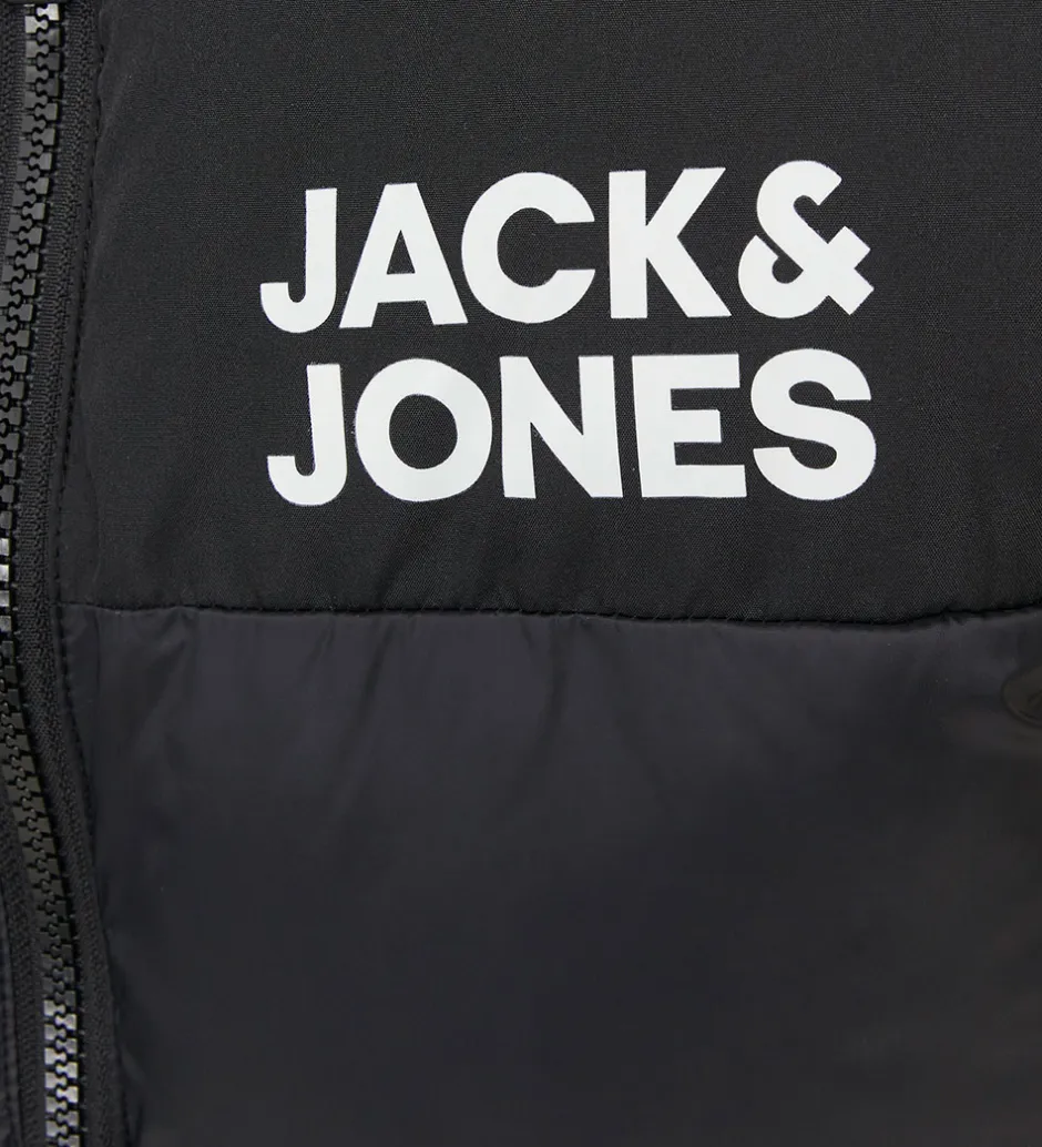 Børn Jack & Jones Dynevest - JjEtoby - Sort