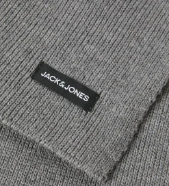 Børn Jack & Jones Halstørklæde - Strik - JacDna - Grey Melange