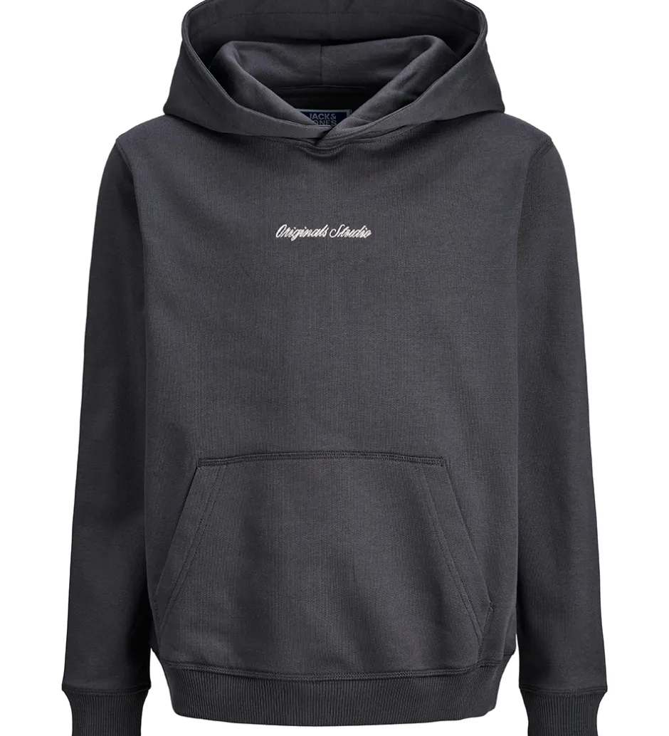 Hættetrøjer*Jack & Jones Hættetrøje - Sweat - JorNorrebro - Asphalt